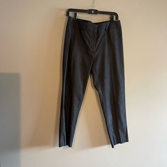 Ann Taylor Factory Dark Wash Ankle Cropped Pant in Curvy Fit | SZ 6P - Picture 3 of 8